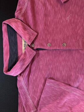 Men's Tommy Bahama Lt. Purple Polo Shirt Size XL